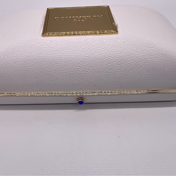 Boucheron Paris glasses case white leather - Picture 4 of 7